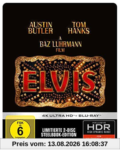 Elvis - 4K UHD - Steelbook [Blu-ray]
