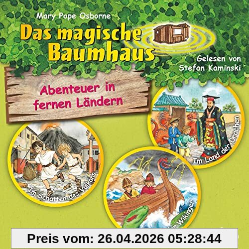 Das magische Baumhaus: Abenteuer in fernen Ländern – Hörbuchbox