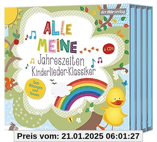 Alle meine Jahreszeiten Kinderlieder-Klassiker (Alle meine ...-Reihe, Band 13)