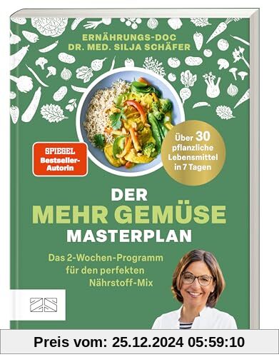 Der Mehr-Gemüse-Masterplan: Das 2-Wochen-Programm für den perfekten Nährstoff-Mix