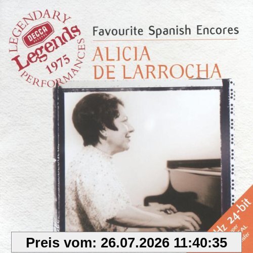 Alicia de Larrocha Spanische Encores
