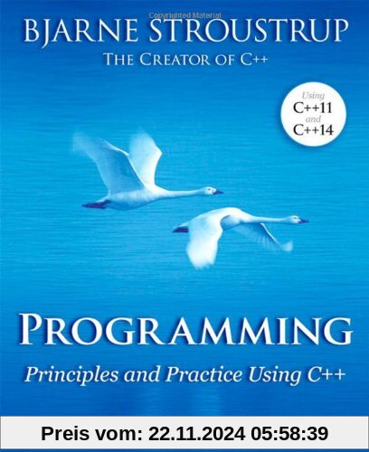 Programming: Principles and Practice Using C++