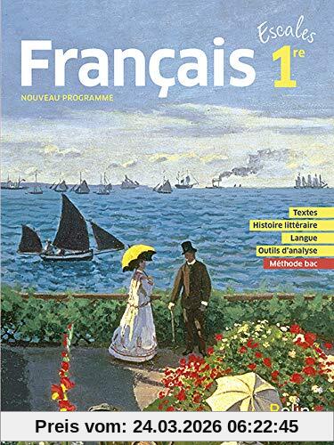 Français 1re : nouveau programme