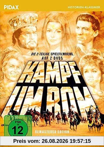 Kampf um Rom - Remastered Edition / Die komplette 2-teilige Spielfilmreihe mit Starbesetzung (Pidax Historien-Klassiker) [2 DVDs]