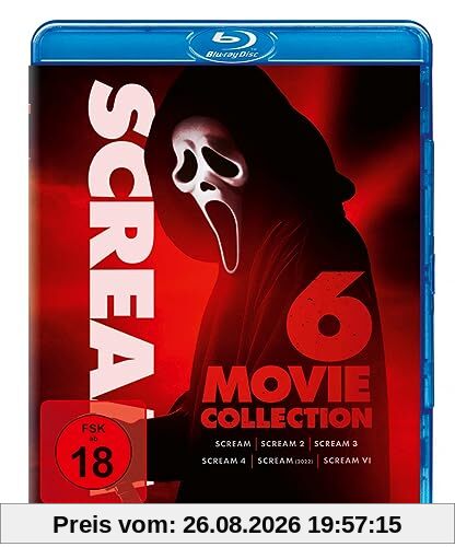 Scream 6-Movie Collection [Blu-ray]