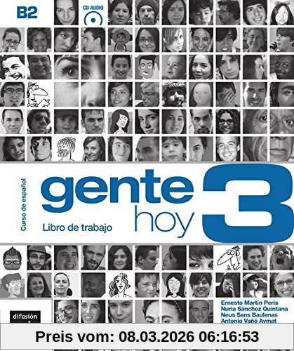 unbekannt Gente Hoy 3 (B2), Libro De Trabajo + Audio-Cd (MP3)
