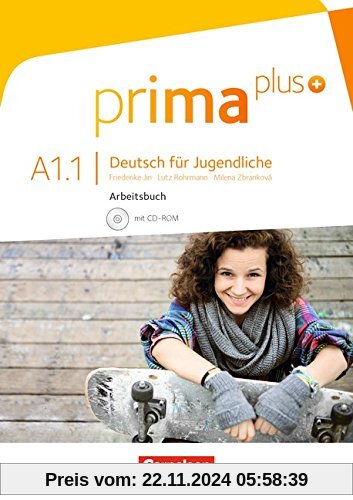 prima plus: A1: Band 1 - Arbeitsbuch mit CD-ROM