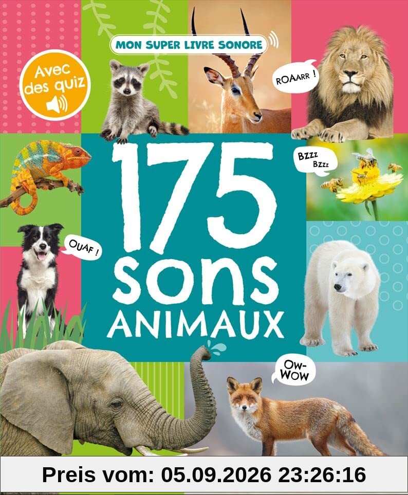 175 sons animaux