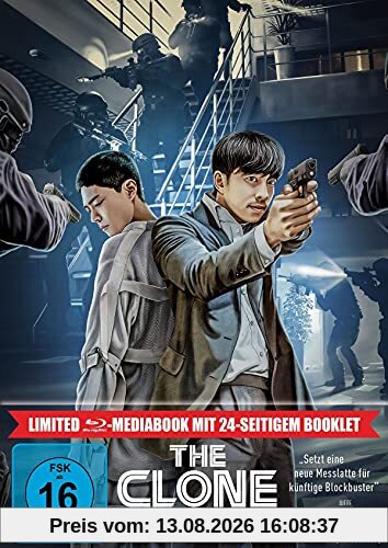 The Clone - Schlüssel zur Unsterblichkeit LTD. - Limitiertes 2-BD-Mediabook samt FSK-Umleger [Blu-ray]
