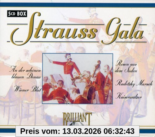 Various Strauss, Gala 5-Cd