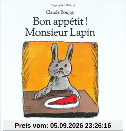 Bon appétit ! Monsieur Lapin