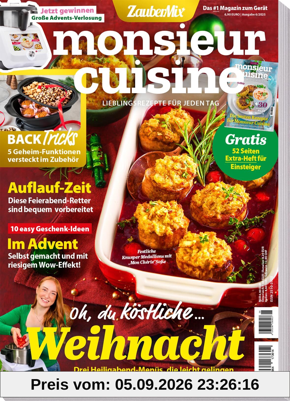 Monsieur Cuisine 06/2025 - oh, du köstliche Weihnacht - Auflauf Zeit - Advent - Geheim Funktionen - Back Tricks