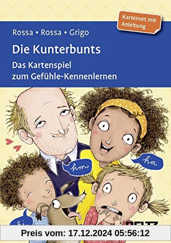 Die Kunterbunts: Das Kartenspiel zum Gefühle-Kennenlernen. Kartenset mit 120 Karten. Mit 24-seitigem Booklet