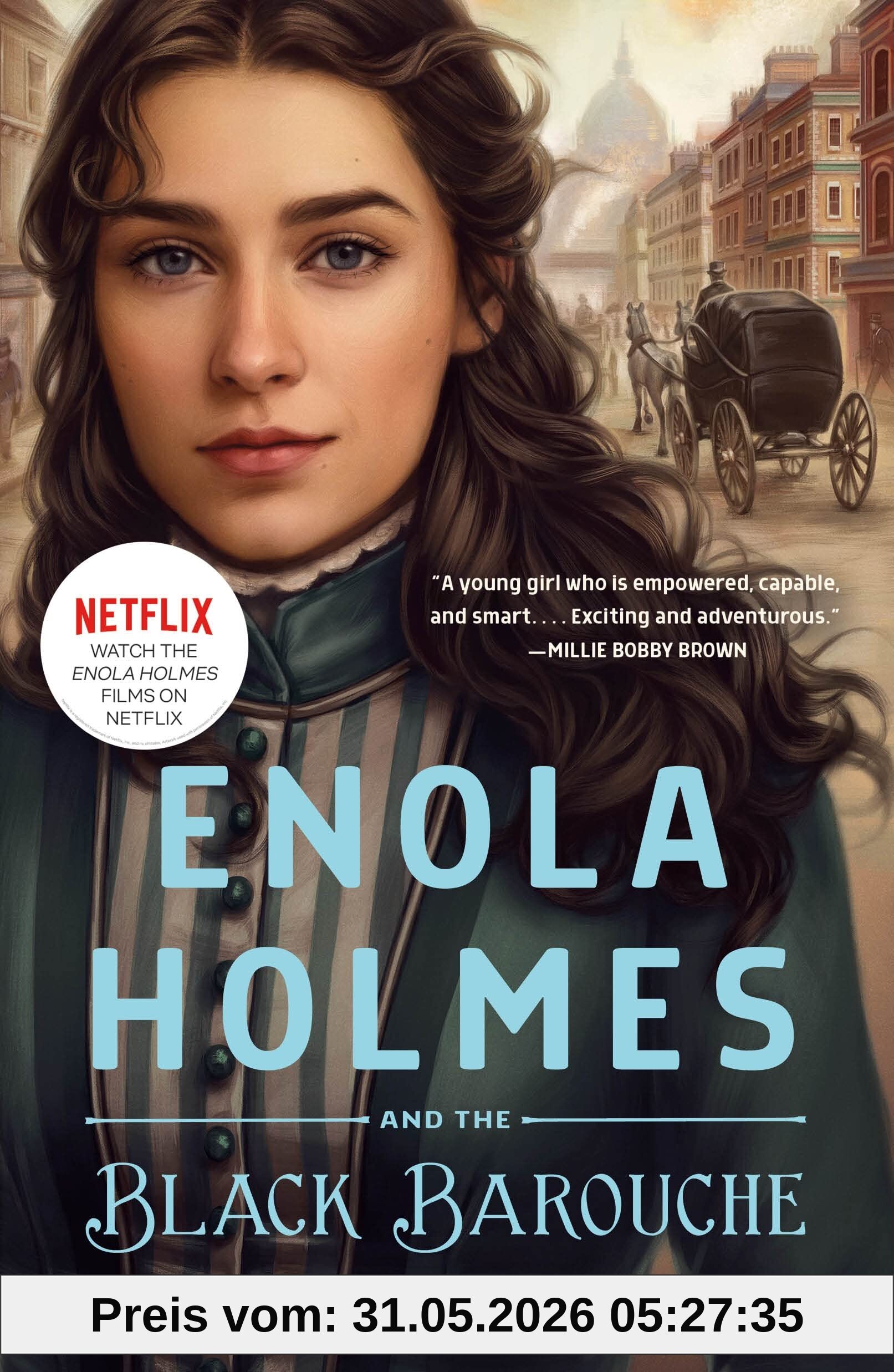 Nancy Springer Enola Holmes And The Black Barouche, The New Adventures Of Enola Holmes 1