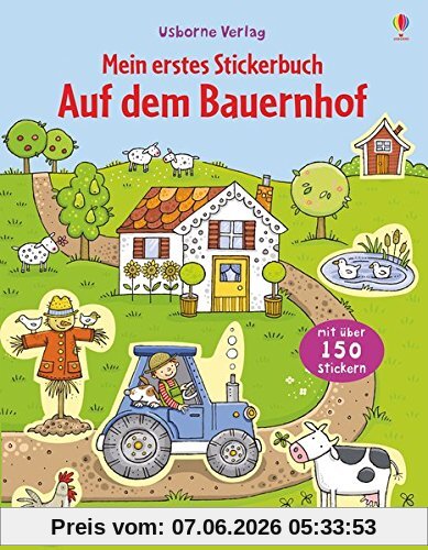 Mein erstes Stickerbuch: Auf dem Bauernhof