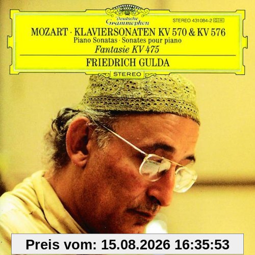 Friedrich Gulda Klaviersonate Kv 570, 576 / Fantasie 475