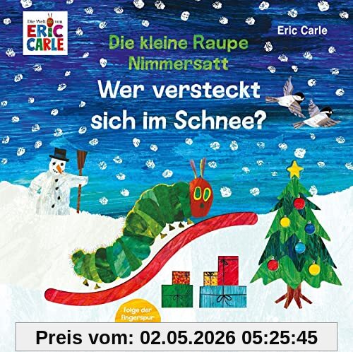 Die kleine Raupe Nimmersatt - Wer versteckt sich im Schnee?