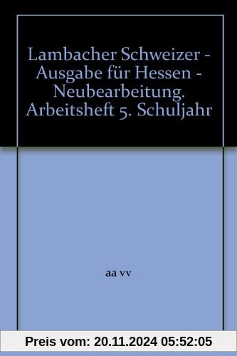 Lambacher Schweizer - Ausgabe für Hessen / Arbeitsheft 5. Schuljahr