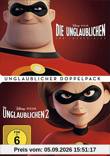 Die Unglaublichen 1+2 (Doppelpack) [3 DVDs]