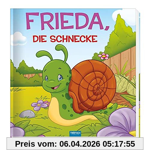 Trötsch Kinderbuch Frieda, die Schnecke: Entdeckerbuch Beschäftigungsbuch Spielbuch