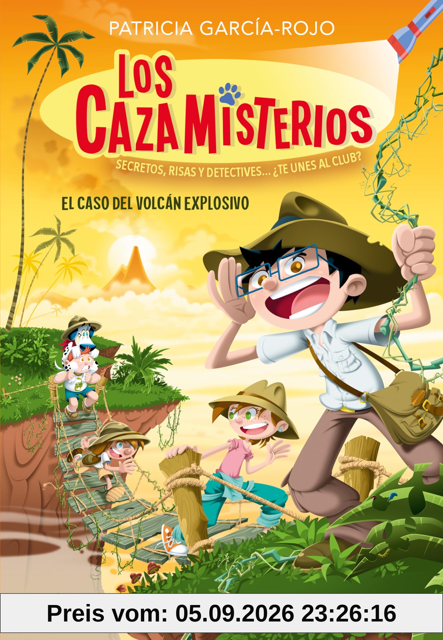 Los cazamisterios 6 - El caso del volcán explosivo: Secretos, risas y detectives... ¿te unes al club? (Jóvenes lectores, Band 6)
