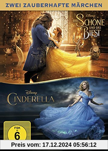 Die Schöne und das Biest / Cinderella [2 DVDs]