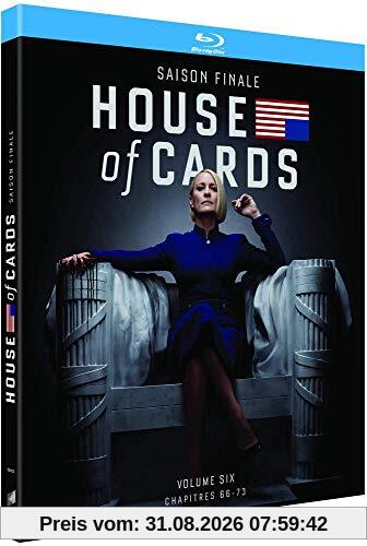 Coffret house of cards, saison 6, épisodes 66 à 73 [Blu-ray] [FR Import]