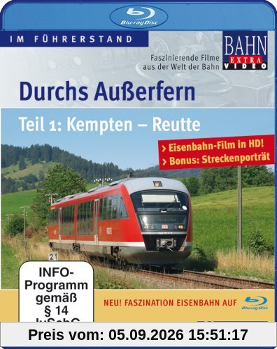BR Durchs Außerfern Teil 1 [Blu-ray]