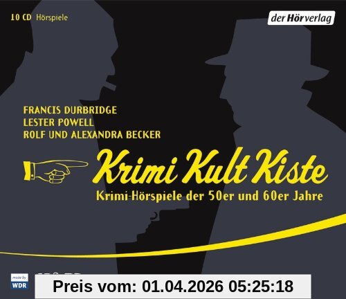 Krimi Kult Kiste 4: Gestatten, meine Name ist Cox - Mord ist strafbar / Paul Temple und der Fall Gilbert / Die Dame im Nebel