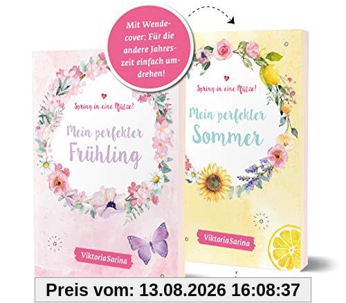 Spring in eine Pfütze! Mein perfekter Frühling.Mein perfekter Sommer.Wendebuch von Viktoria Sarina