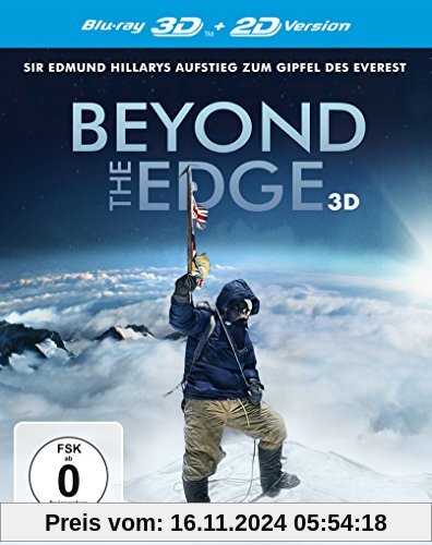 Beyond the Edge - Sir Edmund Hillarys Aufstieg zum Gipfel des Everest  (inkl. 2D-Version) [3D Blu-ray]