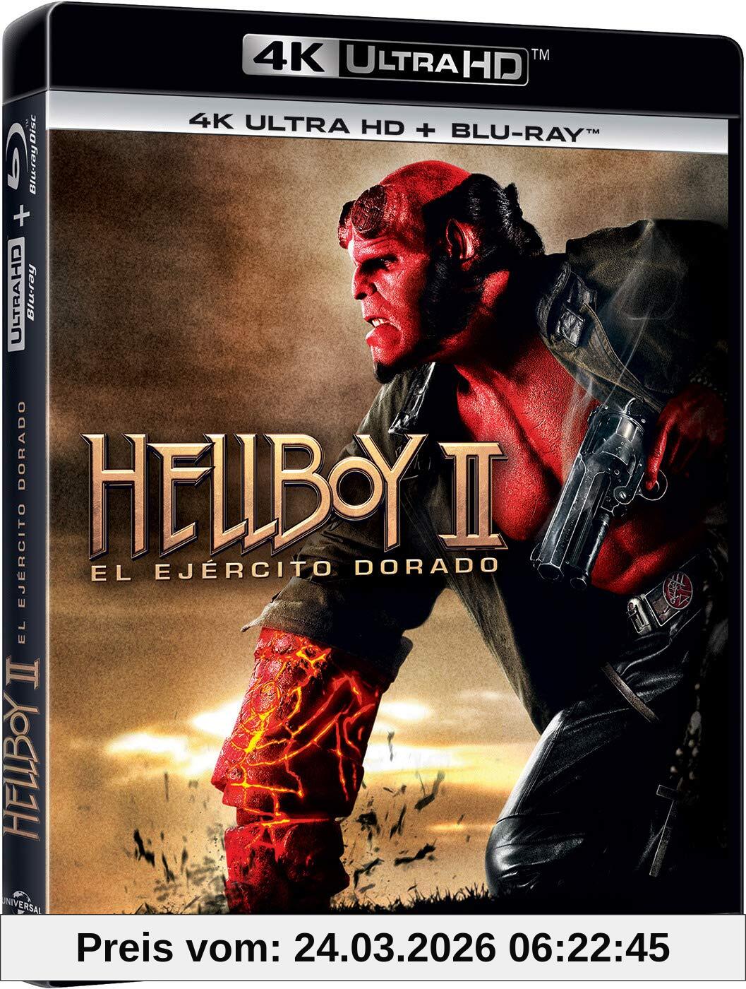 Hellboy 2: el ejercito dorado (4k uhd + bd)