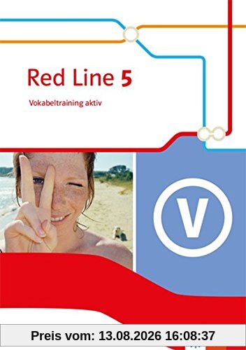 Red Line 5: Vokabeltraining aktiv Klasse 9 (Red Line. Ausgabe ab 2014)