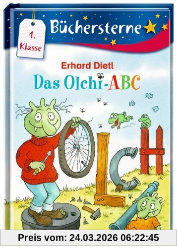 Das Olchi-ABC: Mit 20 Seiten Leserätseln und -spielen