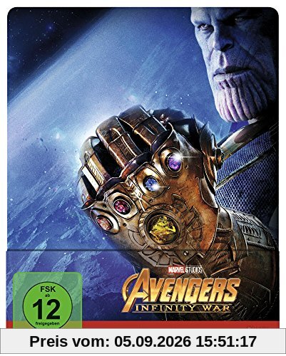 Avengers: Infinity War Steelbook - 3D + 2D [3D Blu-ray] [Limited Edition]