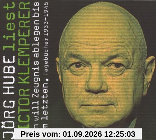 Jörg Hube Liest Klemperer
