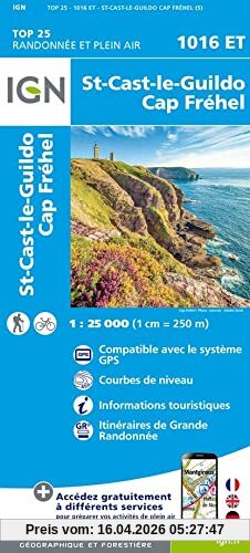 St-Cast-le-Guildo 1:25 000