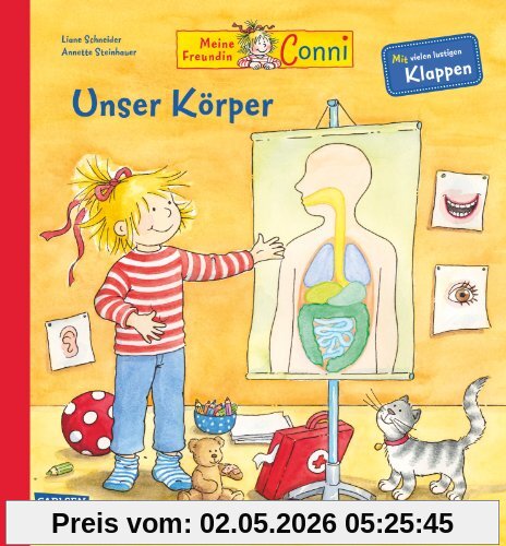 Conni-Bilderbücher: Meine Freundin Conni - Unser Körper: Pappen-Sachbuch