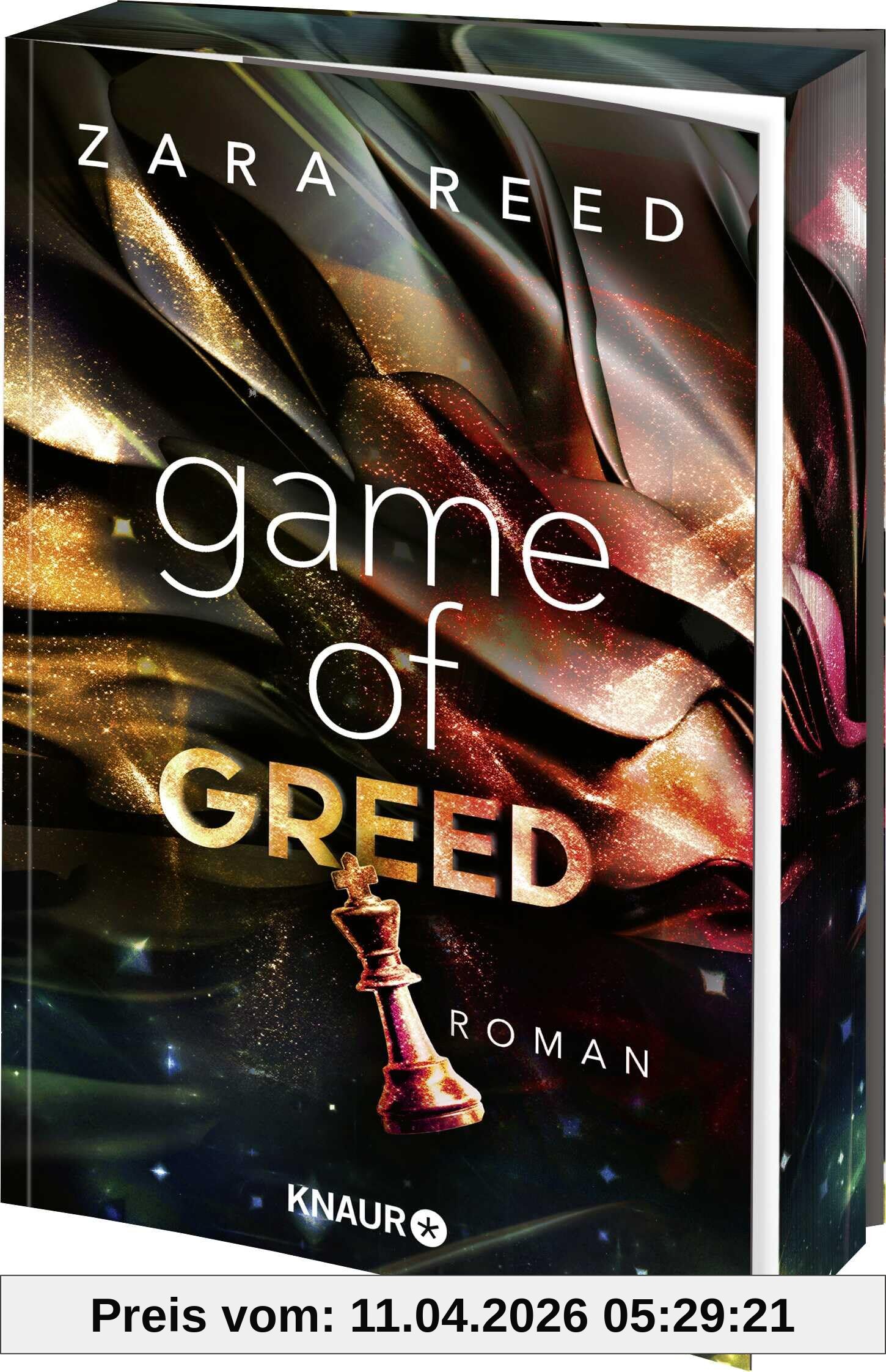 Game of Greed: Roman | Limitierte Auflage mit Farbschnitt | Spicy Dark Taboo Romance (Dark Games, Band 1)