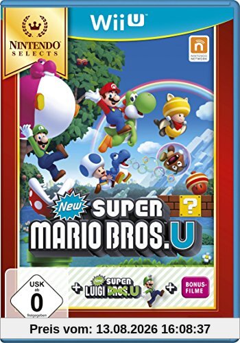 New Super Mario Bros. U + New Super Luigi U - Nintendo Selects - [Wii U]
