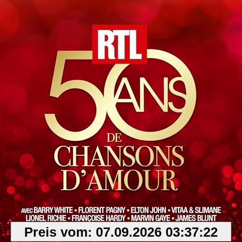 RTL - 50 ans de chansons d'amour [Coffret 5CD - Tirage limité]