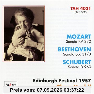 Clara Haskil auf dem Edinburgh-Festival