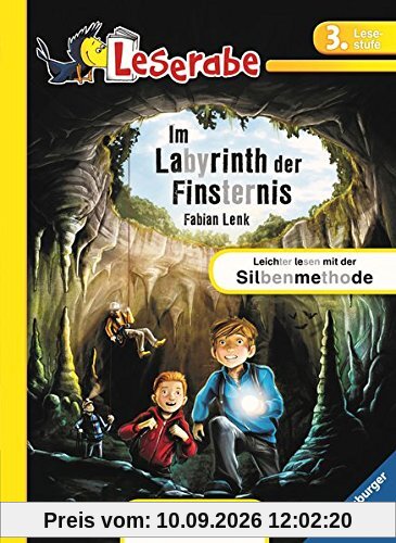 Leserabe - Im Labyrinth der Finsternis: Lesestufe 3 - Leichter Lesen mit der Silbenmethode (Leserabe - 3. Lesestufe)