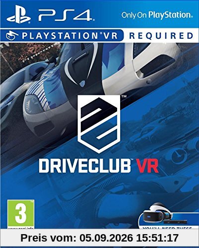 drive club - playstation vr