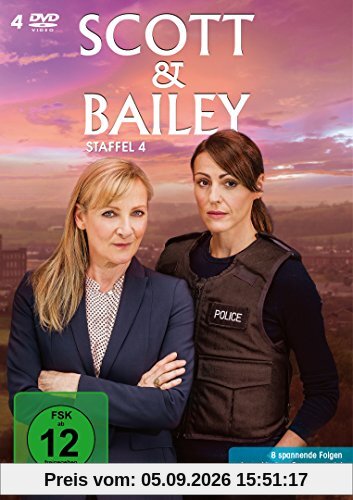 Scott & Bailey - Staffel 4 [4 DVDs]