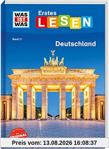 WAS IST WAS Erstes Lesen Bd. 21 Deutschland / Alles Wichtige über Deutschland / Sachbuch für Kinder ab der 2. Klasse