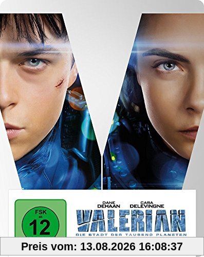 Valerian - Die Stadt der tausend Planeten BD 3D/2D Steelbook + digitale Copy (exklusiv bei Amazon.de) [3D Blu-ray] [Limited Edition]