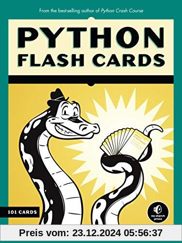 Python Flash Cards: Syntax, Concepts, and Examples