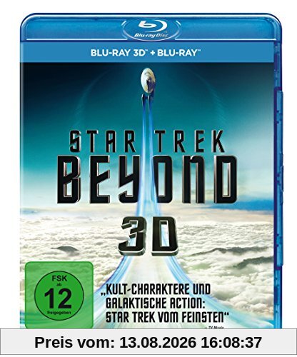 Star Trek 13 - Beyond  (inkl. 2D-Version) [3D Blu-ray]