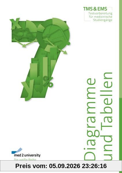 med2university | TMS & EMS Vorbereitung 2024 | Diagramme und Tabellen | Übungsbuch zur Vorbereitung auf den Medizinertest in Deutschland und der ... zur Vorbereitung auf den Medizinertest